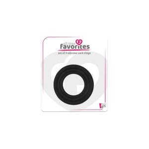 ALL TIME FAVORITES 3 SILICONE COCKRINGS