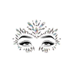 BDSM Iris face jewels sticker