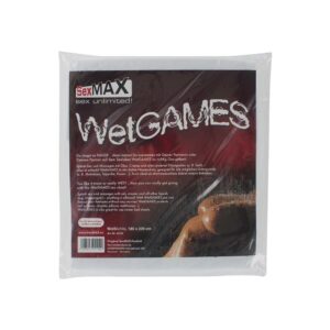 BDSM SexMAX WetGAMES Sex sheet  180 x 220 cm  white