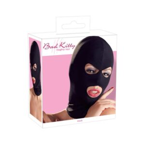 BIELIZNA BDSM HEAD MASK EYES   MOUTH BK