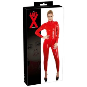 BIELIZNA BDSM LATEX CATSUIT RED 2XL