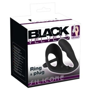 BLACK VELVETS RING   PLUG