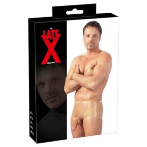 BOKSERKI MEN Inch S LATEX PANTS TRANSP. S M