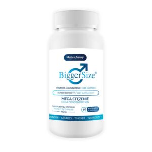 BiggerSize 60 kaps.  Kapsułki na powiększenie penisa