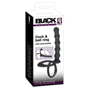 Black Velvets Cock   ball ring