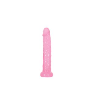 Dildo A E PINK JELLY SLIM DILDO