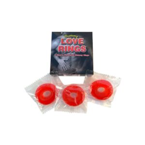 Gumowe pierścienie na penisa  Gummy Love Rings