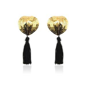 Heart shine nipples tassels  oro
