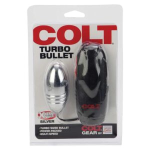 Jajko wibr COLT TURBO BULLET SILVER
