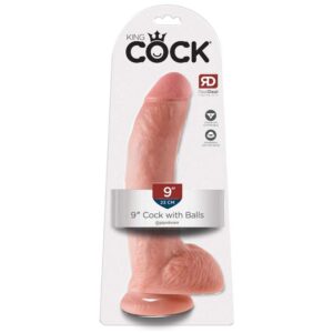 KC 9 Inch Cock with Balls Light