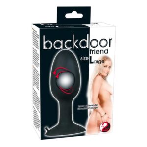 KOREK ANALNY LARGE SILICONE PLUG