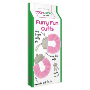 Kajdanki FURRY FUN CUFFS PINK PLUSH
