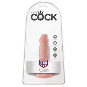 Dildo z przyssawką 14 cm King Cock