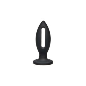 Kink Wet Works Lube Luge  Premium Silicone Plug 6 Inch Black