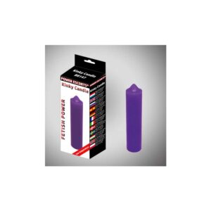 Kinky candle purple low temperature candle 20 cm