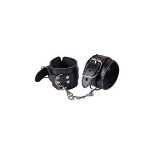 Kinky cuffs black adjustable cuffs