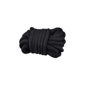 Kinky rope black soft bondage rope 5 meter