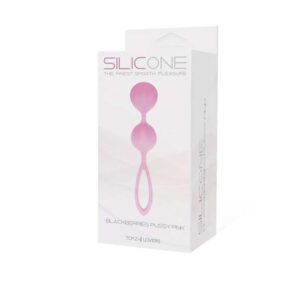 Kulki PALLINE BLACKBERRIES PUSSY SILICONE PINK