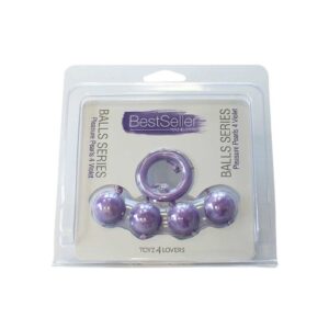 Kulki PLEASURE PEARLS 4 VIOLET