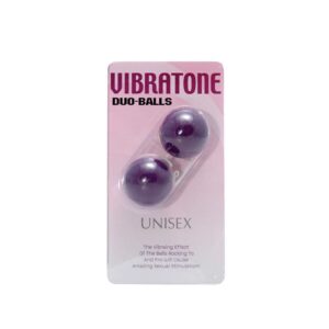 Kulki VIBRATONE DUO BALLS PURPLE BLISTERCARD
