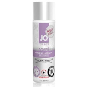 Lubrykant dla wrażliwej skóry  System JO Women Agape Lubricant Warming 60 ml Rozgrzewający