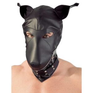 MASKA PSA IMITATION LEATHER DOG MASK