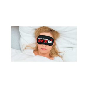 Maska Opaska na oczy Inch BUDZIĆ TYLKO NA SEX Inch