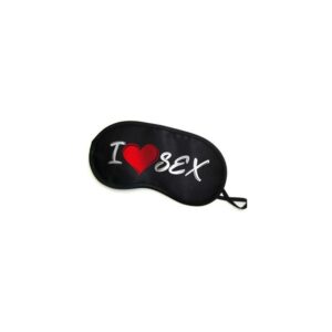 Maska Opaska na oczy Inch I LOVE SEX Inch