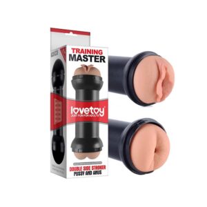 Masturbator LOVETOY Traning Master Double Side Stroker Pussy and Anus
