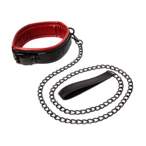 Obroża i smycz Sportsheets Saffron Leash Collar