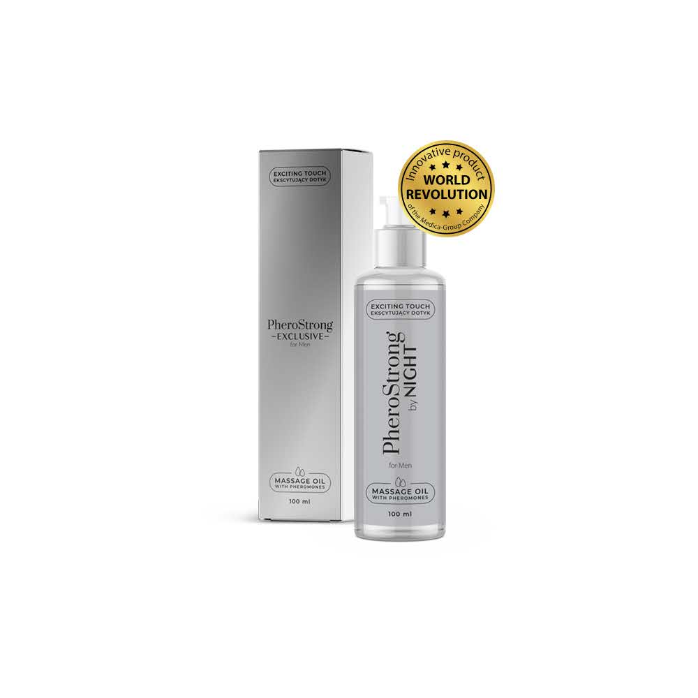 Olejek PheroStrong Exclusive dla mezczyzn olejek do masazu 100 ml 105E558 1