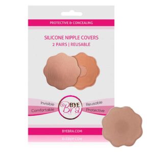 Osłonki na sutki  Bye Bra Silicone Nipple Covers Nude 1 PARA