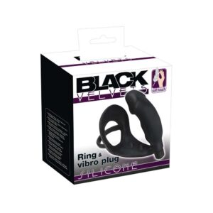 PIERŚCIEŃ VIBRATING SILICONE PLUG