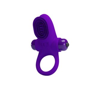 PRETTY LOVE  VIBRANT PENIS RING II Purple