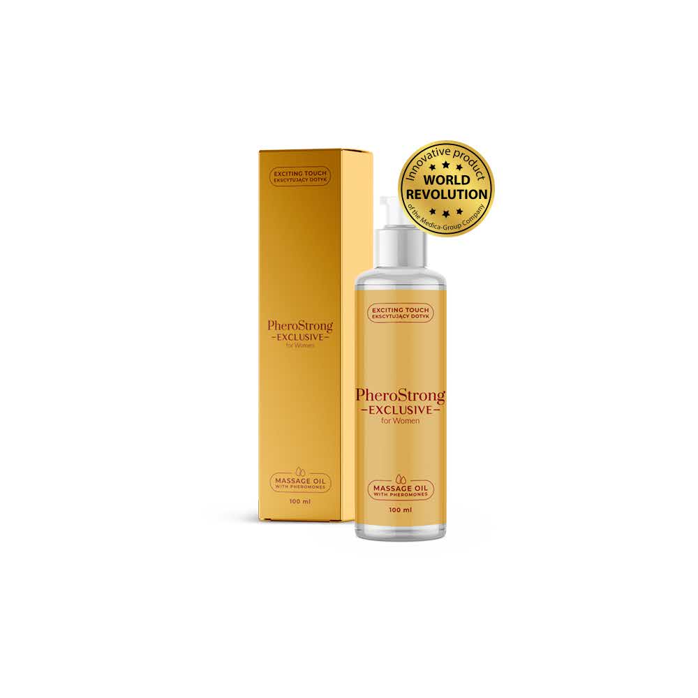 PheroStrong Exclusive for Women Massage Oil 100ml 105E577 1