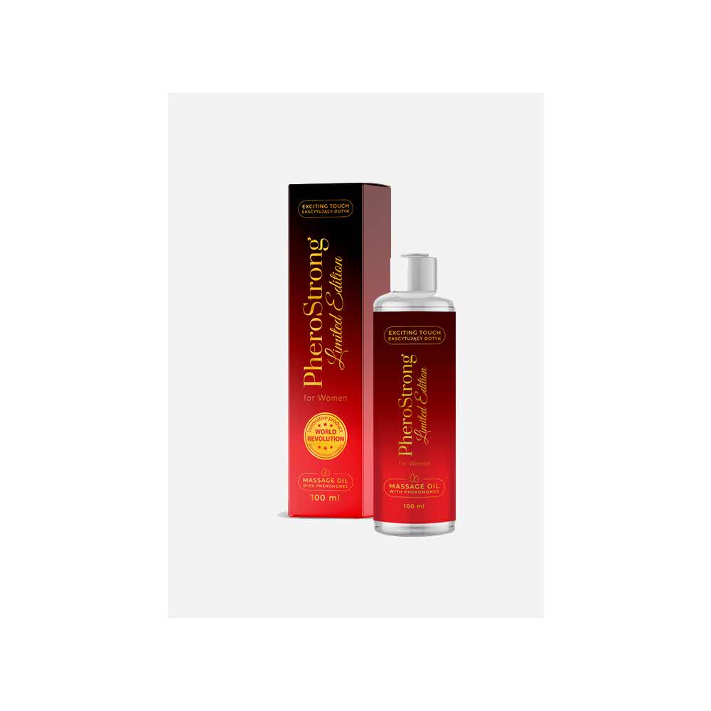 PheroStrong Limited Edition for Women Massage Oil 100ml 110E822 1