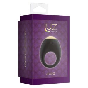 Pierścień Eclipse Vibrating Cock Ring Black