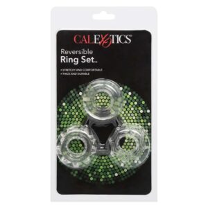 Pierścień REVERSIBLE RING SET CLEAR