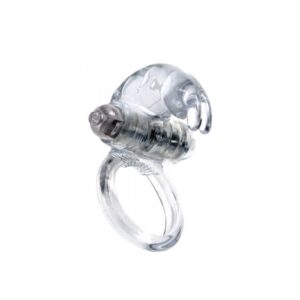 Pierścień Rabbit Vibro CockRing Clear