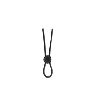 Pierścień STAY HARD SILICONE LOOP COCK RING BLACK