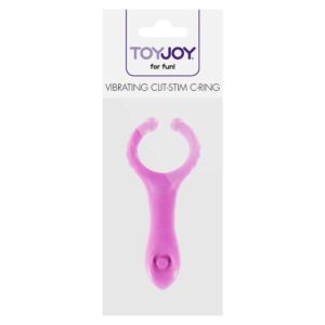 Pierścień VIBRATING CLIT STIM C RING PURPLE