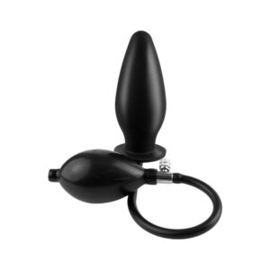 Plug INFLATABLE SILICONE PLUG BLACK