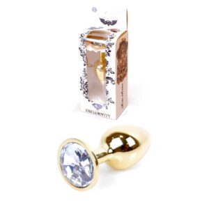 Plug Jewellery Gold PLUG Clear