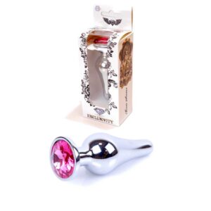 Plug Jewellery Silver BUTT PLUG Pink