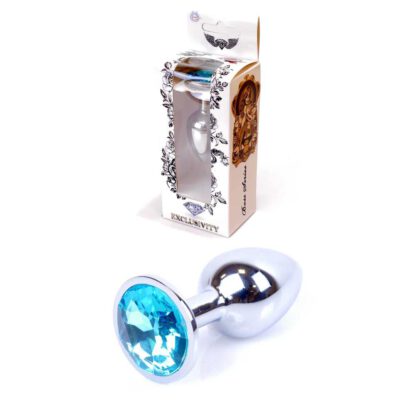 Plug Jewellery Silver PLUG Light Blue 136E661 1