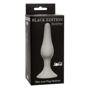 Plug Slim Anal Plug Medium Grey
