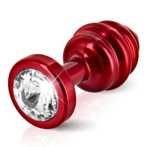 Plug-analny-zdobiony-Diogol-Ano-Butt-Plug-Ribbed-Red-35-mm-Czerwony-123E715-1.jpg