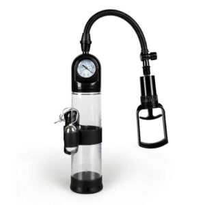 Pompka Powerpump MASTER Vibrating  Black Clear