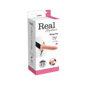 Proteza VIBRATORE STRAP ON CAVO REAL RAPTURE 8 FLESH