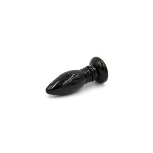 Rocket drill 3 4 inch black anal plug 3 4 inch  8 7 cm